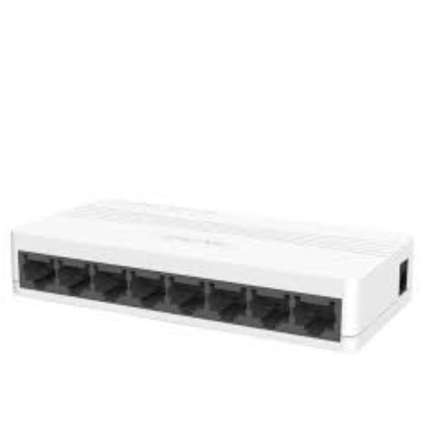 HIKVISION DS-3E0108D-E SWITCH 8 PORTE L2 UNMANAGED 10/100M RJ45 DESKTOP