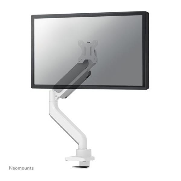 Neomounts by Newstar DS70-450WH1 - Kit montaggio (braccio snodato, morsa a occhiello, morsetto topfix) - full-motion - per display LCD - bianco - dimensione schermo: 17"-42" - desktop