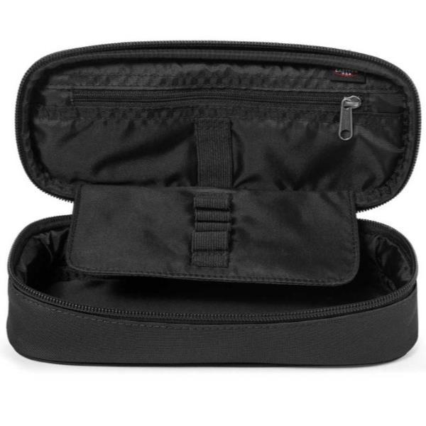 EASTPACK ASTUCCIO OVALE IN NYLON POLIESTERE 22X9X5 CM CON ZIP BLACK