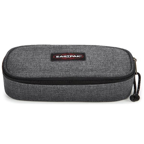 EASTPACK ASTUCCIO OVALE IN NYLON POLIESTERE 22X9X5 CM CON ZIP BLACK DENIM