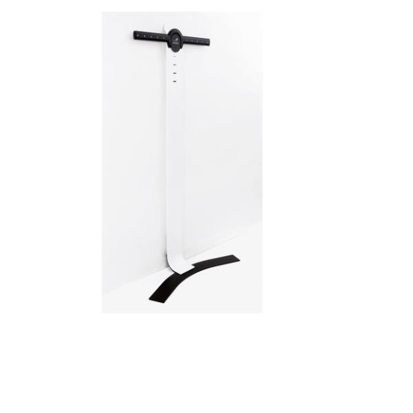 ERARD STANDiT PRO - Supporto - per display LCD - acciaio - nero, bianco - dimensione schermo: 40"-65" - supporto a pavimento, inclinato rispetto alla parete