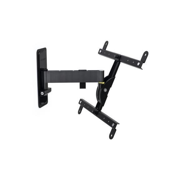 ERARD EXO 400TW2 - Staffa - braccio regolabile - per TV LCD curva - Alluminio, acciaio - nero epoxy, titanio epossidico - dimensione schermo: 30"-55" - installabile a parete