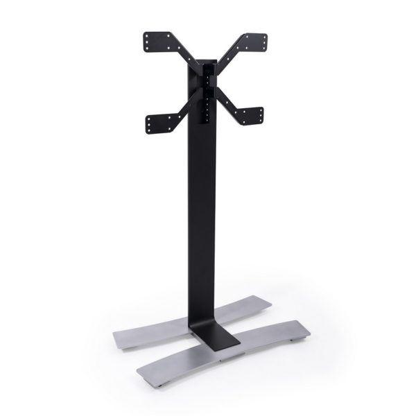 ERARD WILL 1600 XL - Supporto - per display LCD - acciaio - bianco - dimensione schermo: 40"-75" - supporto a pavimento