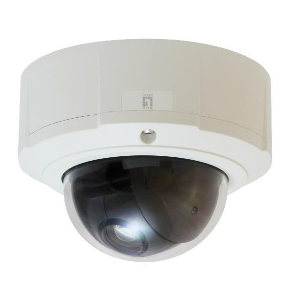 LevelOne FCS-4043 - Telecamera di sorveglianza connessa in rete - PTZ - per esterno - resistente alle intemperie - colore (Giorno e notte) - 3 MP - 2048 x 1536 - iride automatica - motorizzato - audio - LAN 10/100 - MJPEG, H.264, RAW - 12 V c.c. / PoE