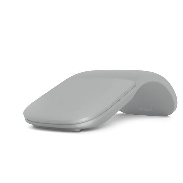 Microsoft Surface Arc Mouse - Mouse - ottica - 2 pulsanti - senza fili - Bluetooth 4.1 - grigio chiaro - commerciale