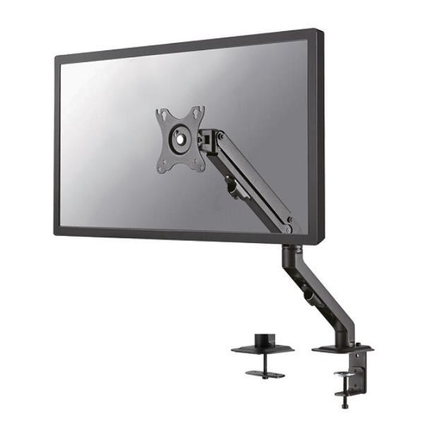 Neomounts FPMA-D650 - Kit montaggio - video full-motion - per display LCD - acciaio - nero - dimensione schermo: 17"-27" - installabile con morsetto, rondella, montabile su desk