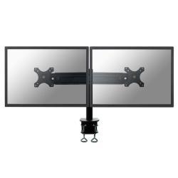 Neomounts FPMA-D700D - Kit montaggio - video full-motion - per 2 display LCD - nero - dimensione schermo: 19"-30" - installabile con morsetto, montabile su desk