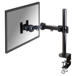 Neomounts FPMA-D960 - Kit montaggio - video full-motion - per display LCD - nero - dimensione schermo: 10"-30" - installabile con morsetto, montabile su desk
