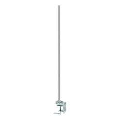 Neomounts FPMA-D9POLE - Componente di montaggio (asta di prolungamento) - per display LCD - argento - installabile con morsetto