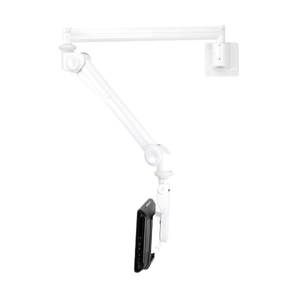 Neomounts by Newstar FPMA-HAW300 - Staffa - full-motion - per display LCD - medico - bianco - dimensione schermo: 10"-24" - installabile a parete