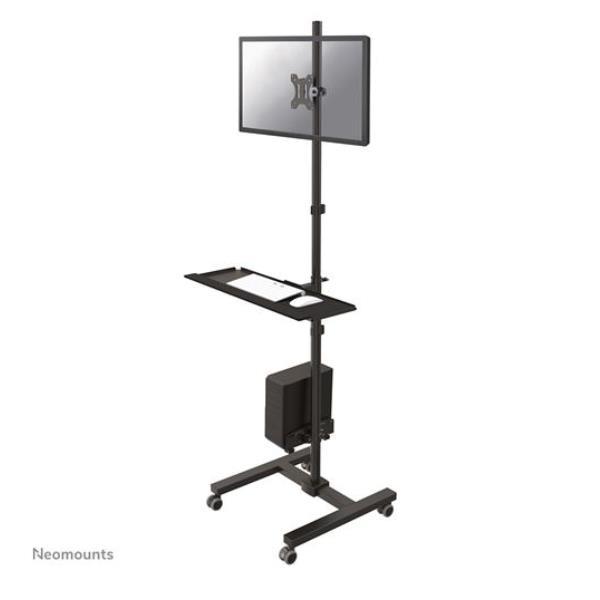 Neomounts FPMA-MOBILE1700 - Carrello - per display LCD/dotazione PC - nero - dimensione schermo: 10"-32"