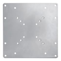 Neomounts FPMA-VESA200 - Componente di montaggio (piastra adattatore VESA) - per display LCD - argento - dimensione schermo: 22"-42"
