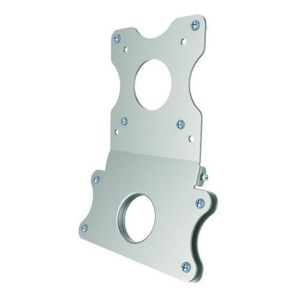 Neomounts FPMA-VESAMAC2127 - Componente di montaggio (piastra adattatore VESA) - per iMac - metallo - argento - dimensione schermo: 21.5"-27"