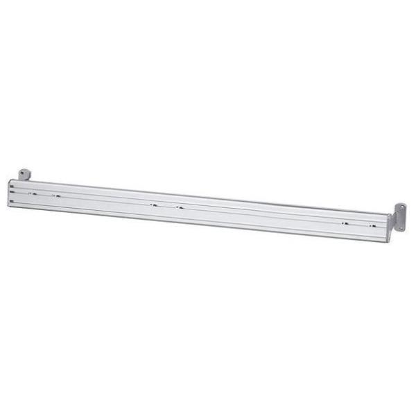 Neomounts FPMA-WTB100 - Kit montaggio (barra degli strumenti) - fisso - per 3 schermi LCD - argento - dimensione schermo: 10"-24" - installabile a parete