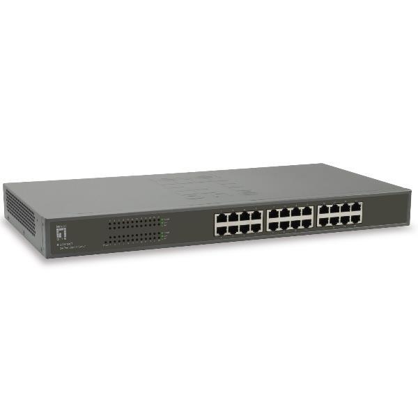 LevelOne GSW-2457 - Switch - 24 x 10/100/1000 - desktop