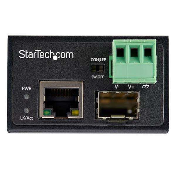 STARTECH MEDIA CONVERTER FIBRA A RJ45