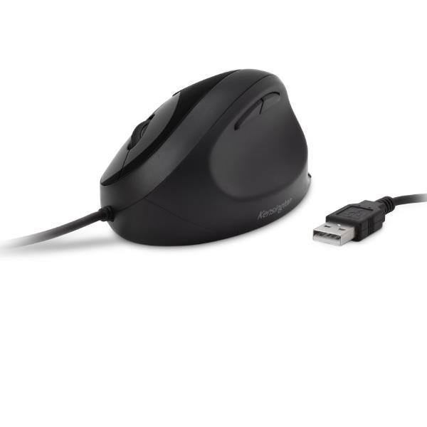 Mouse Pro Fit Ergo - con cavo - Nero - Kensington