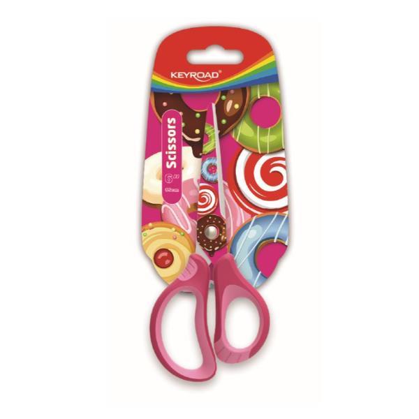 CWR TATTOO FORBICE 15 CM IMPUGNATURA ERGONIMICA FANTASIE ASSORTITE