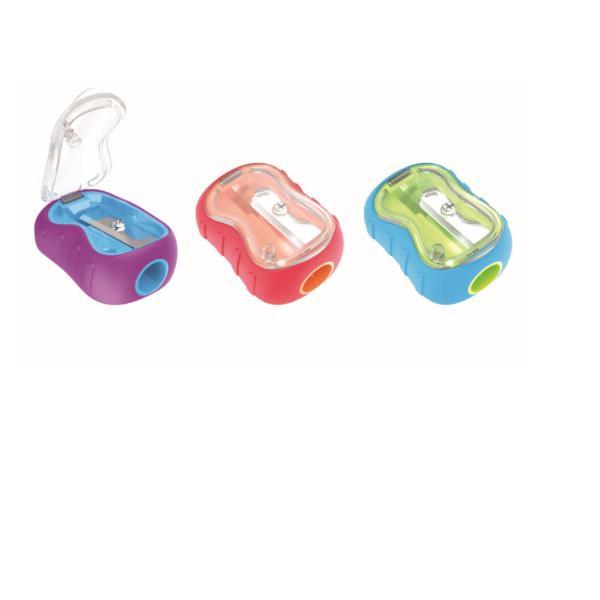 CWR SEED TEMPERAMATITE 1 FORO IN PLASTICA CON COPERCHIO DI SICUREZZA COLORI ASSORTITI CONF 2 Pz.