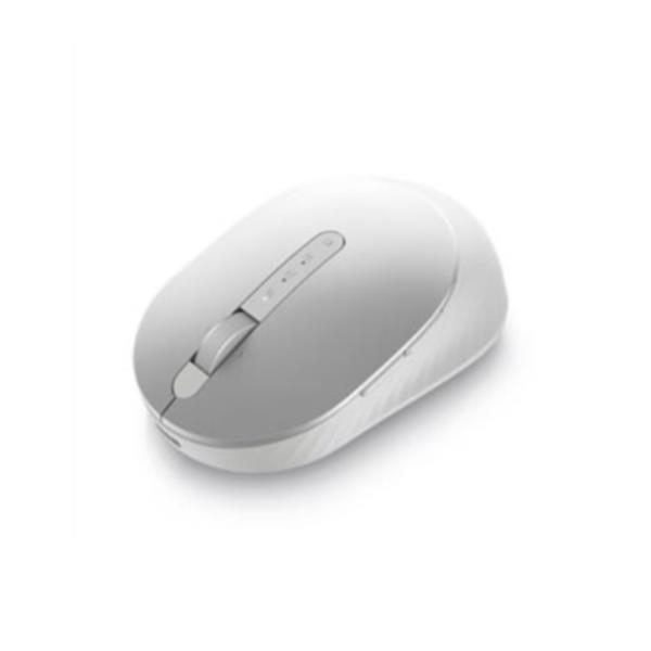 Dell Premier MS7421W - Mouse - ottica - 7 pulsanti - senza fili - 2.4 GHz, Bluetooth 5.0 - argento platino - con 3 anni Next Business Day Advanced Exchange Service - per Dell 7560, 7760; Latitude 54XX, 55XX; OptiPlex 3090; Vostro 15 7510, 5625; XPS 17 971
