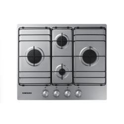 Samsung NA64H3110BS - Piano cottura a gas - 4 piastre - Nicchia - larghezza: 56 cm - prof. 48 cm - acciao inox - acciaio inossidabile
