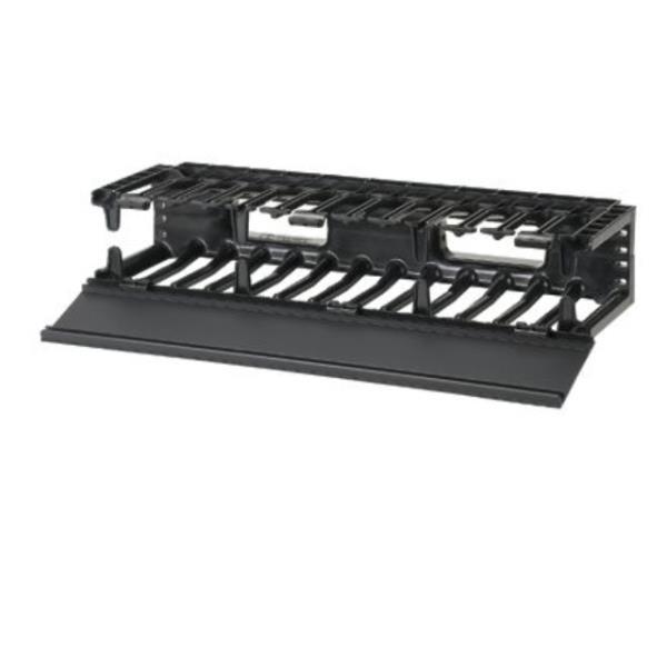 Panduit NetManager High Capacity Horizontal Cable Manager - Pannello di gestione cavi rack (orizzontale) - 2U - 19"