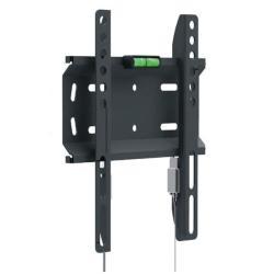 ITB Solution Economy - Staffa - per pannello piatto - bloccabile - nero - dimensione schermo: 10"-40" - interfaccia montaggio: fino a 200 x 200 mm - installabile a parete