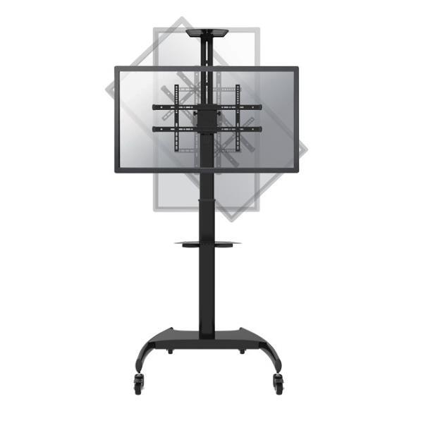 Neomounts PLASMA-M1900E - Carrello - per pannello piatto/dotazione AV - nero - dimensione schermo: 37"-70"