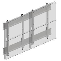 ITB SOLUTION STR.VIDEOWALL 2X2 PER 55