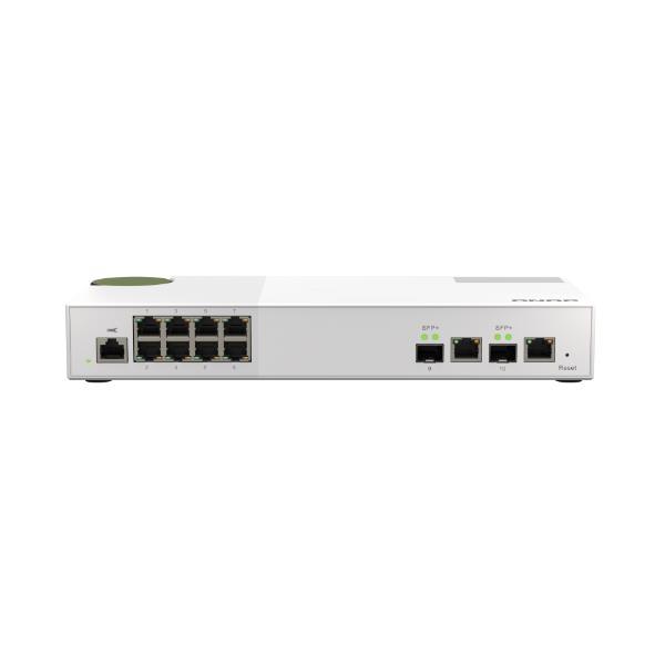 QNAP QSW-M2108-2C - Switch - gestito - 2 x 10 Gigabit SFP+ + 8 x 2.5GBase-T - desktop