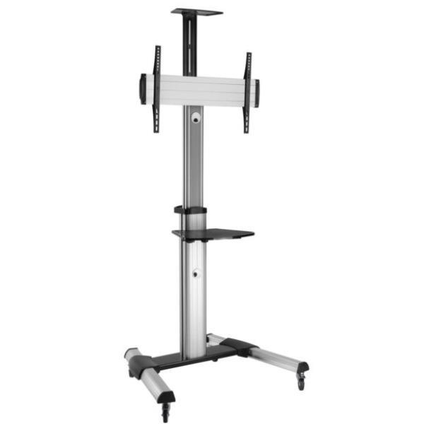 Roline RO17.03.1260 - Carrello - per pannello piatto/dotazione AV - argento - dimensione schermo: 37"-70"
