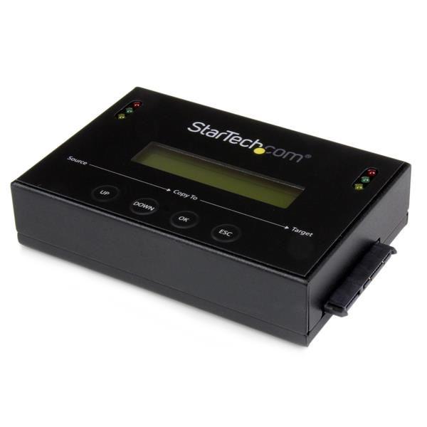 StarTech.com Duplicatore Autonomo per dischi rigidi SATA 6Gbpm da 2,5 / 3,5 pollici con archivio immagini HDD multiple - Duplicatore disco rigido - 2 alloggiamenti (SATA-600) - per P/N: SVA12M5NA