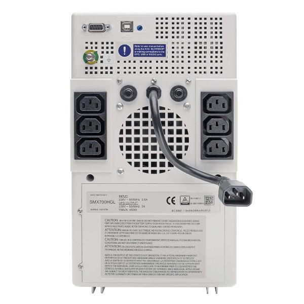 Tripp Lite SmartPro Medical-Grade UPS, Line Interactive, Lithium Battery, 6 Outlets - 230V, 700VA, 450W, Full Isolation - UPS - 230 V c.a. V - 450 Watt - 700 VA - 1 fase - litio - connettori di uscita 6