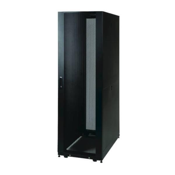 Tripp Lite 42U Rack Enclosure Server Cabinet Knock-Down w/ Doors & Sides - Rack cabinet - nero - 42U - 19"