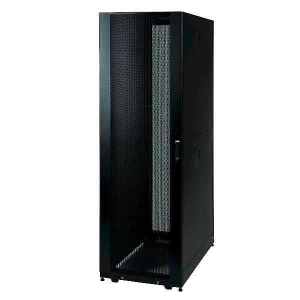 Tripp Lite 48U Rack Enclosure Server Cabinet Doors & Sides 3000lb Capacity - Rack cabinet - nero - 48U - 19"