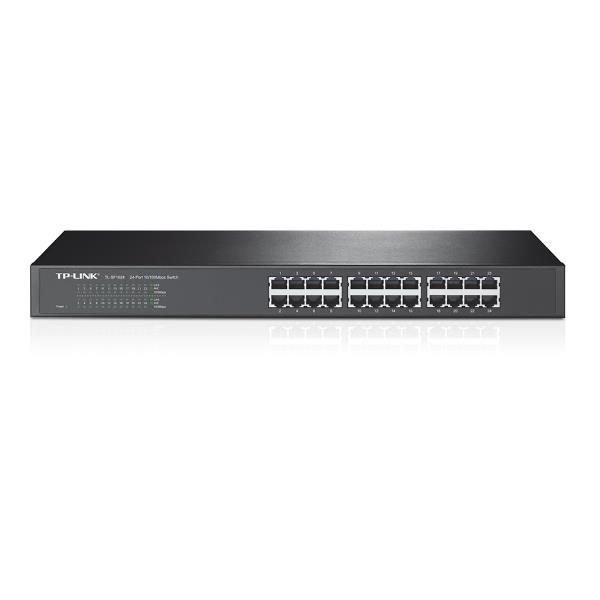 TP-Link TL-SF1024 - Switch - 24 x 10/100 - desktop