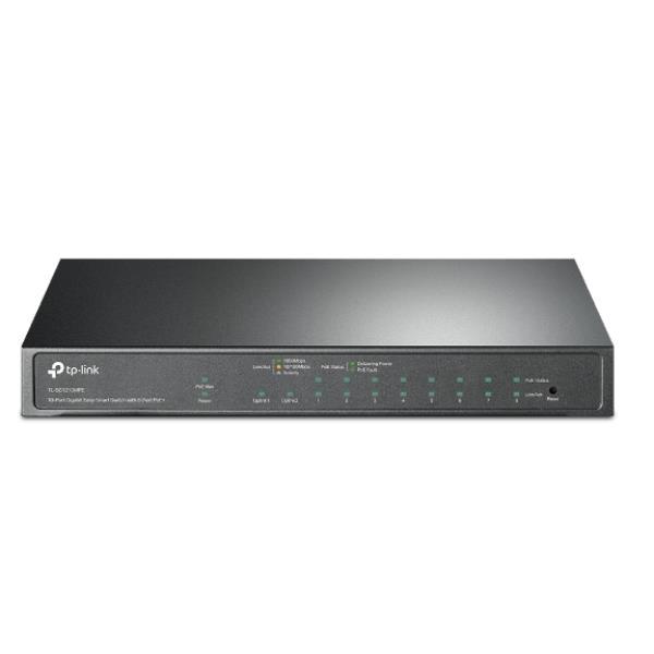 TP-Link TL-SG1210MPE 10-Port Gigabit Easy Smart Switch with 8-Port PoE+