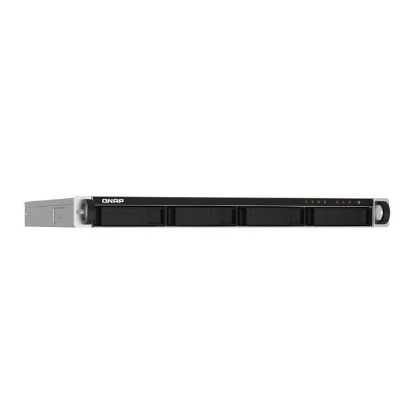 QNAP TS-432PXU - Server NAS - 4 alloggiamenti - montabile in rack - SATA 6Gb/s - RAID 0, 1, 5, 6, 10, JBOD - RAM 2 GB - 2.5 Gigabit Ethernet / 10 Gigabit Ethernet - iSCSI supporto - 1U
