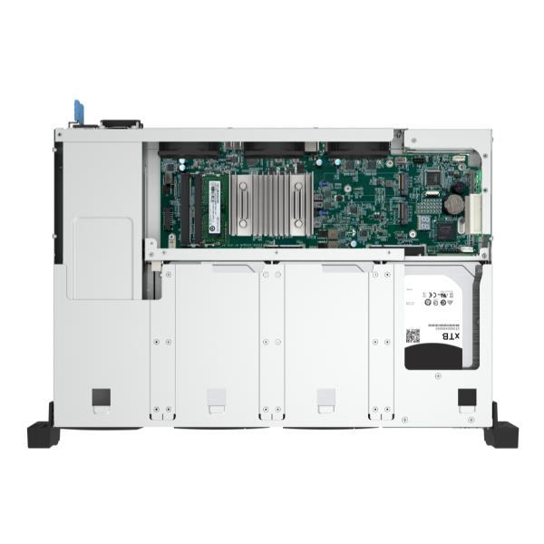 QNAP TS-855eU-RP - Server NAS - 8 alloggiamenti - montabile in rack - SATA 6Gb/s - RAID 0, 1, 5, 6, 10, 50, 60, RAID TP, TM - RAM 8 GB - Gigabit Ethernet / 2.5 Gigabit Ethernet - iSCSI supporto - 2U