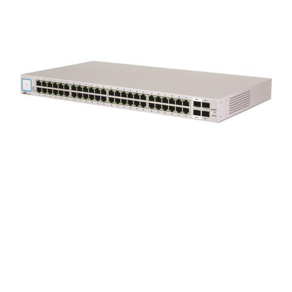 Ubiquiti UniFi Switch US-48-500W - Switch - gestito - 48 x 10/100/1000 (PoE+) + 2 x 1 Gigabit / 10 Gigabit SFP+ + 2 x Gigabit SFP - montabile su rack - PoE+