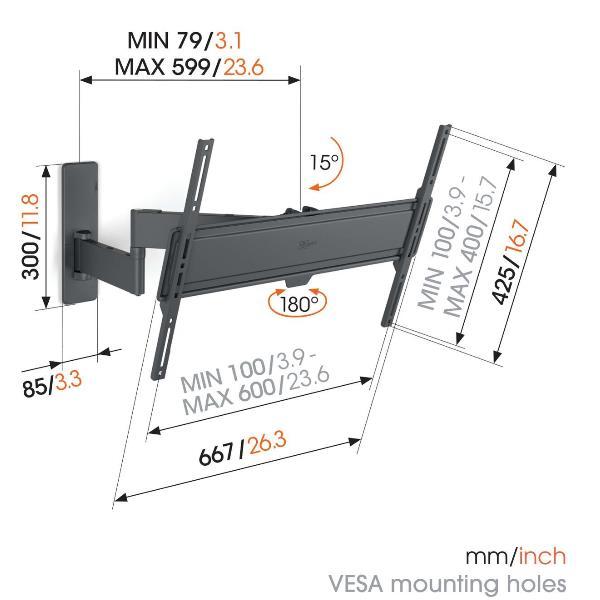 VOGELS TVM 1643 FULL MOTION+ LARGE