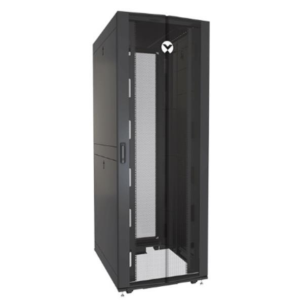 Vertiv VR - Rack cabinet - nero, RAL 7021 - 48U - 19"
