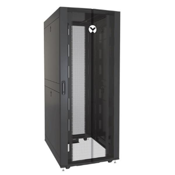 Vertiv VR - Rack cabinet - nero, RAL 7021 - 42U - 19"