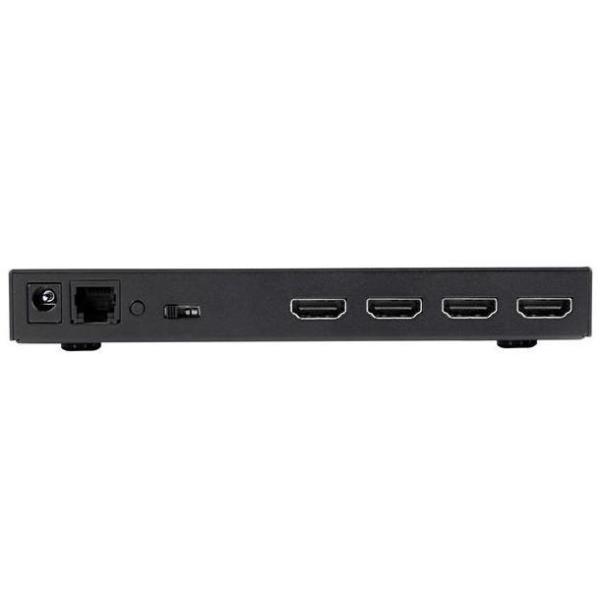 StarTech.com VS421HD4KA, HDMI, Nero, 30 Hz, 1280 x 720 (HD 720), 1920 x 1080 (HD 1080), 1920 x 1200 (WUXGA), 2560 x 1600 (WQXGA), 1080p, Attività, Potenza