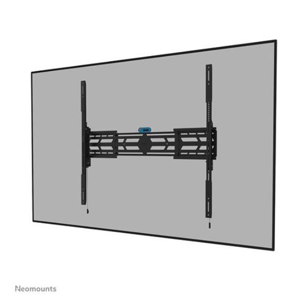 Neomounts by Newstar Select WL30S-950BL19 - Kit montaggio (montaggio a muro) - impieghi gravosi - per pannello piatto - fisso - bloccabile - nero - dimensione schermo: 55"-110"