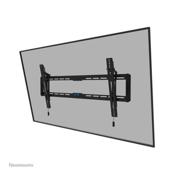 Neomounts WL35-550BL18 - Kit montaggio (montaggio a muro) - inclinabile - per TV - nero - dimensione schermo: 43"-86"