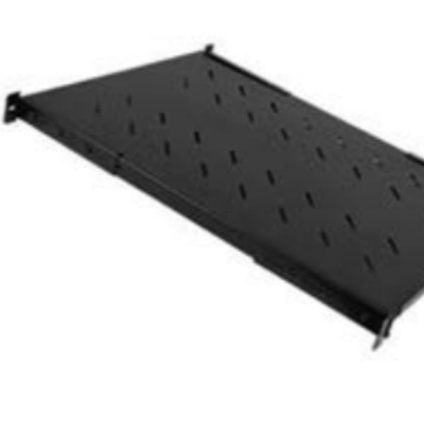 WP RACK - Mensola rack - nero, RAL 9005 - 1U - 19"