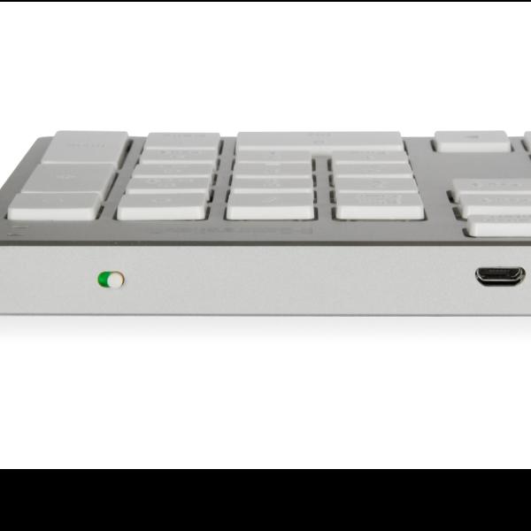 Hamlet - Tastiera - senza fili - Bluetooth 3.0 - argento