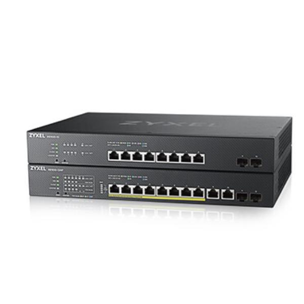 Zyxel XS1930-12HP - Switch - intelligente - 8 x 100/1000/2.5G/5G/10GBase-T (PoE++) + 2 x 100/1000/2.5G/5G/10GBase-T + 2 x 10 Gigabit SFP+ - montabile su rack - PoE++ (375 W)