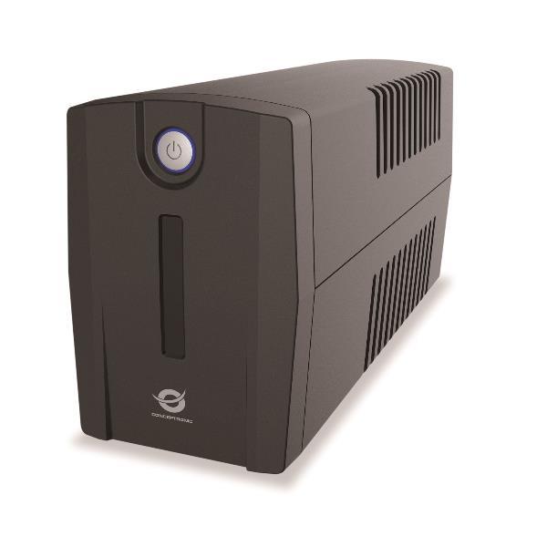 Conceptronic UPS 650VA 360W, IEC x 4, HID USB, RJ45 InOut, AVR